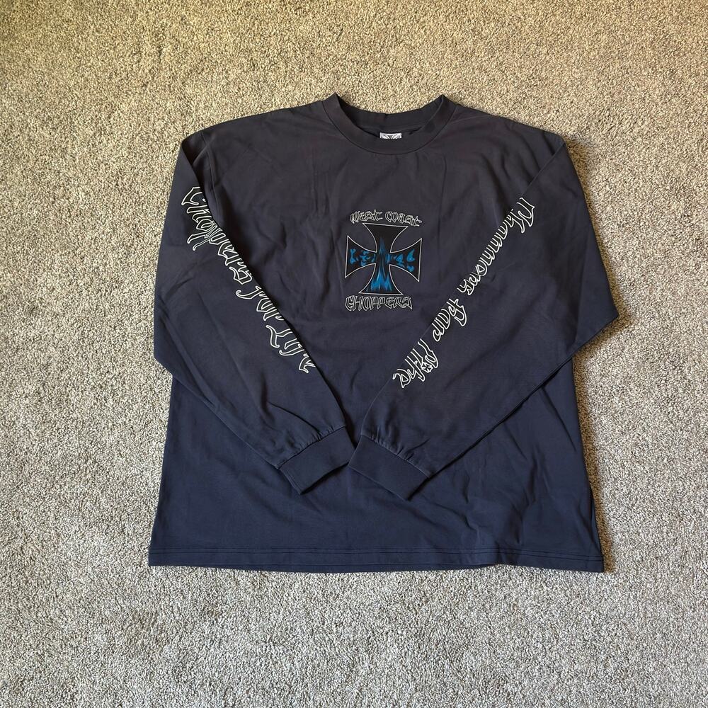 Grail West Coast Choppers Blue Flame Long Sleeve